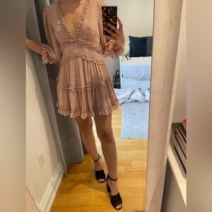 Pink Flowy Australian Brand Dress